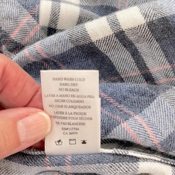 Rails Hunter Plaid Shirt Navy Candy White - Picture 11 of 12